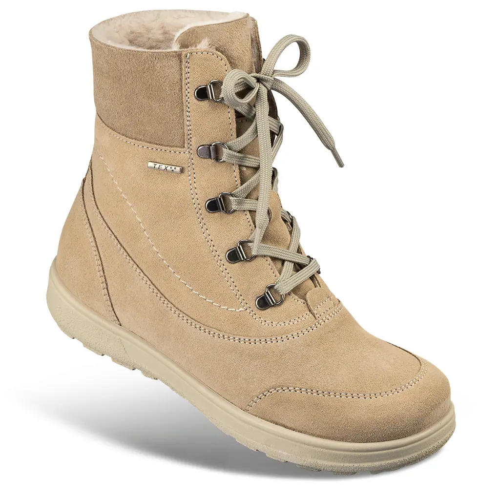 DAMEN - Winterstiefel VAASA TEX beige