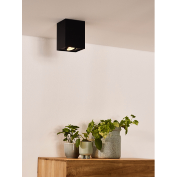 Lucide Tube Plafondspot zwart