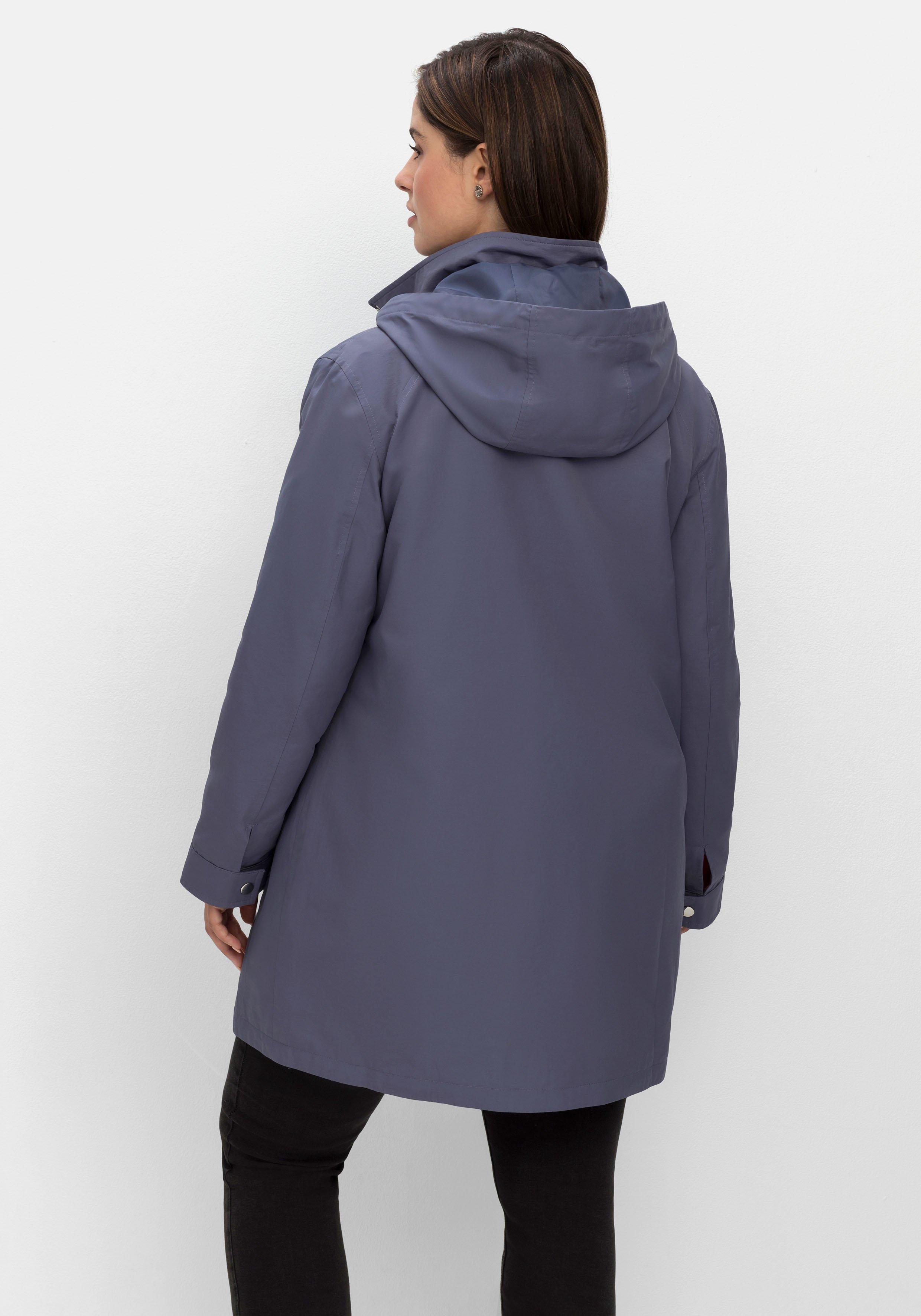 Outdoor-Parka mit abnehmbarer Kapuze