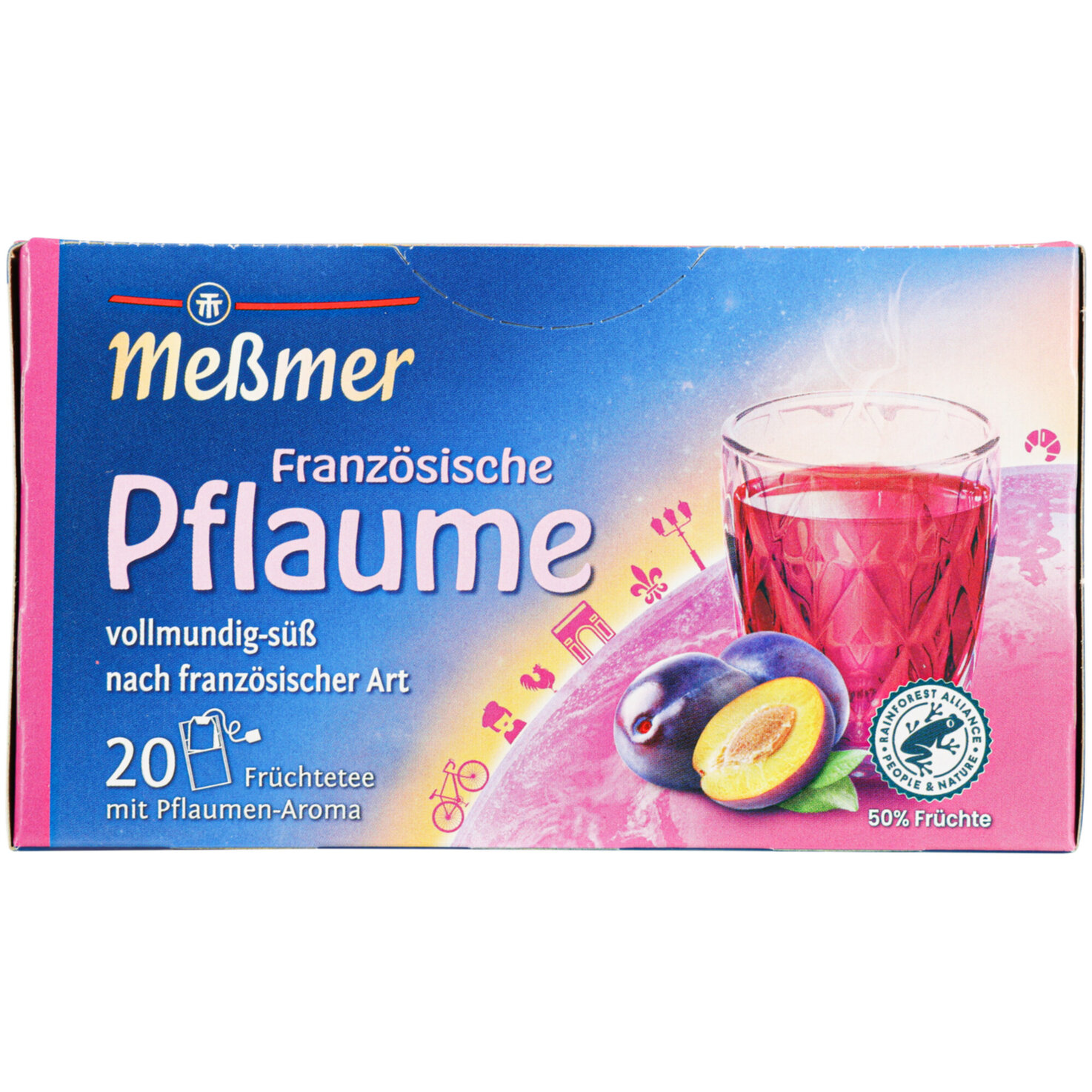 Messmer Tee Französische Pflaume 20 Portionen
