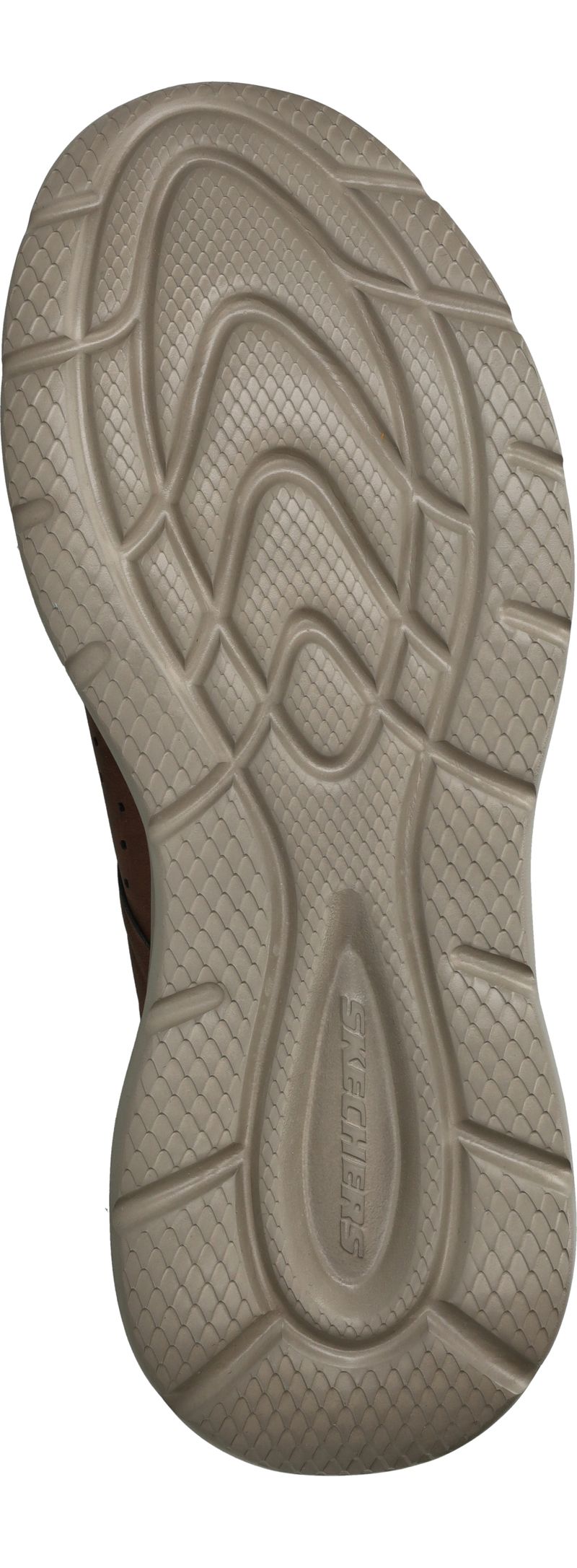 Skechers Garner Newick Slip-Ins Sneakers Bruin Heren