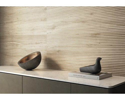 MIRAVA steengoed decoratieve tegel OSLO beuken 40 x 120 x 0,8 cm UGL