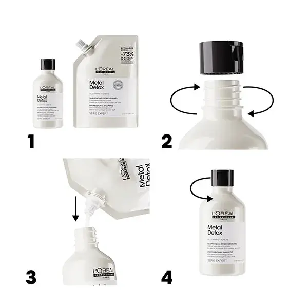 L'Oréal Professionnel Série Expert Metal Detox Shampoo Recarga 500ml