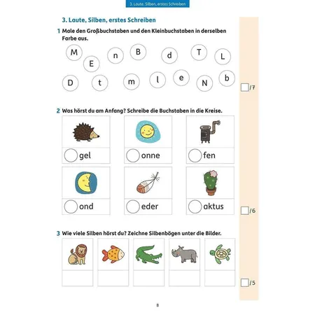 Hauschka Verlag Tests in Deutsch - Lernzielkontrollen 1. Klasse
