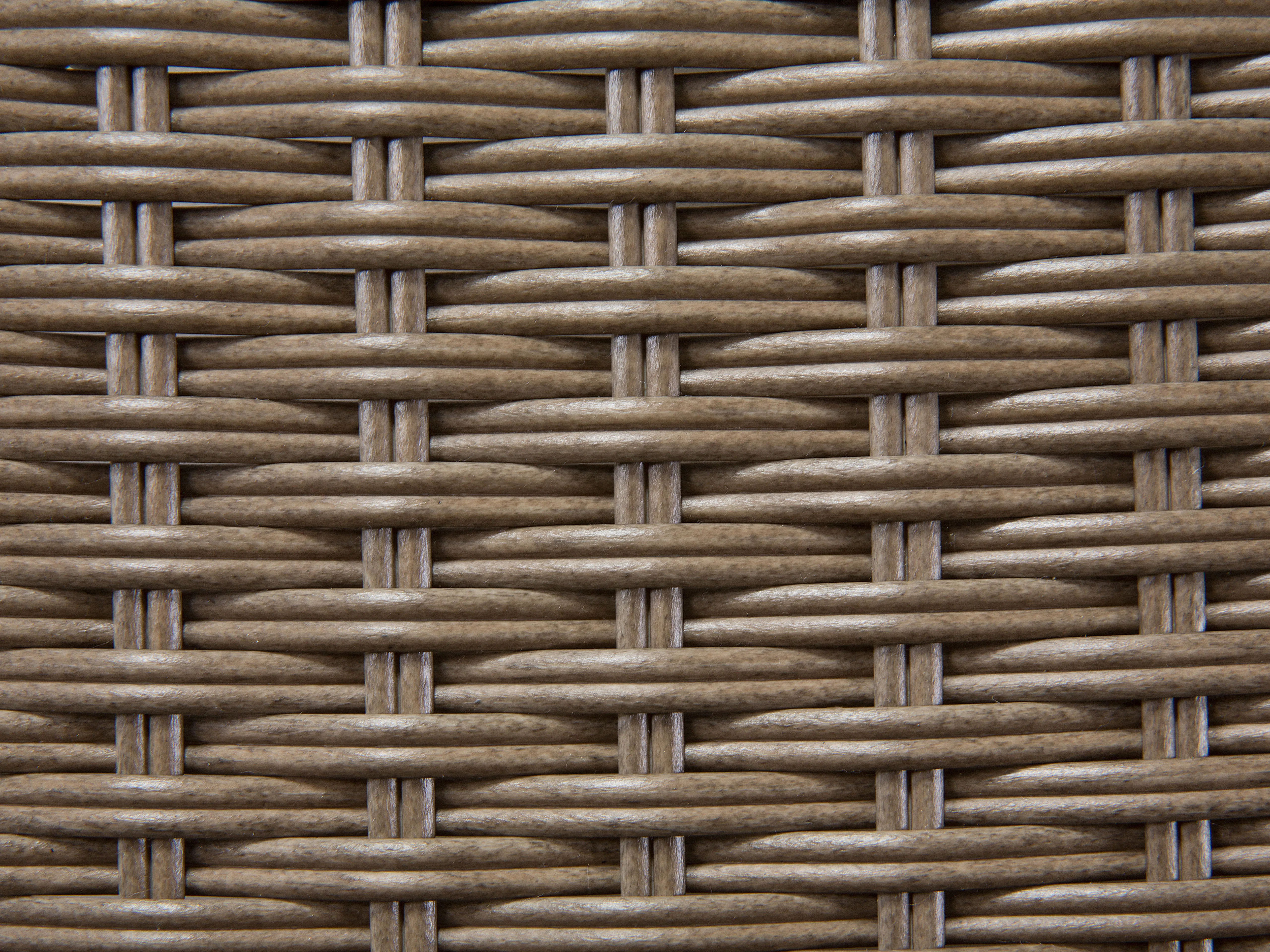 Loungeset met tafel 9-zits SEVERO PE rotan Bruin