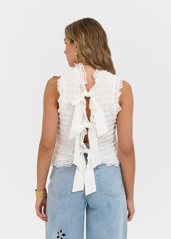 Swan top wit