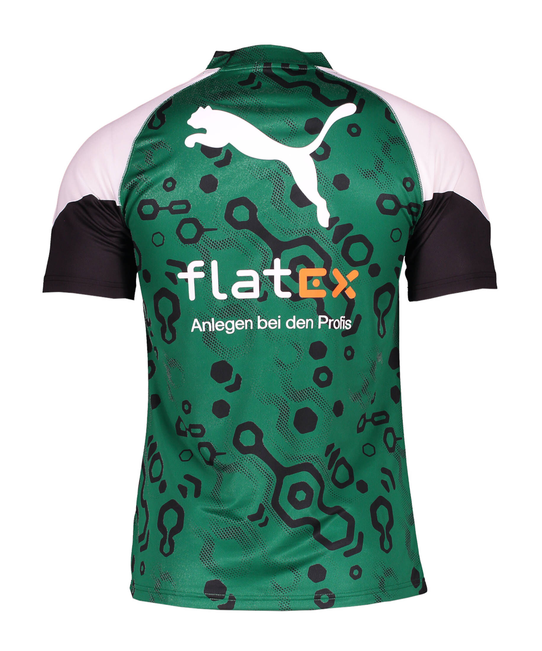 Puma| Replicas - T-Shirts - National Borussia Mönchengladbach Trainingsshirt mit Sponsor