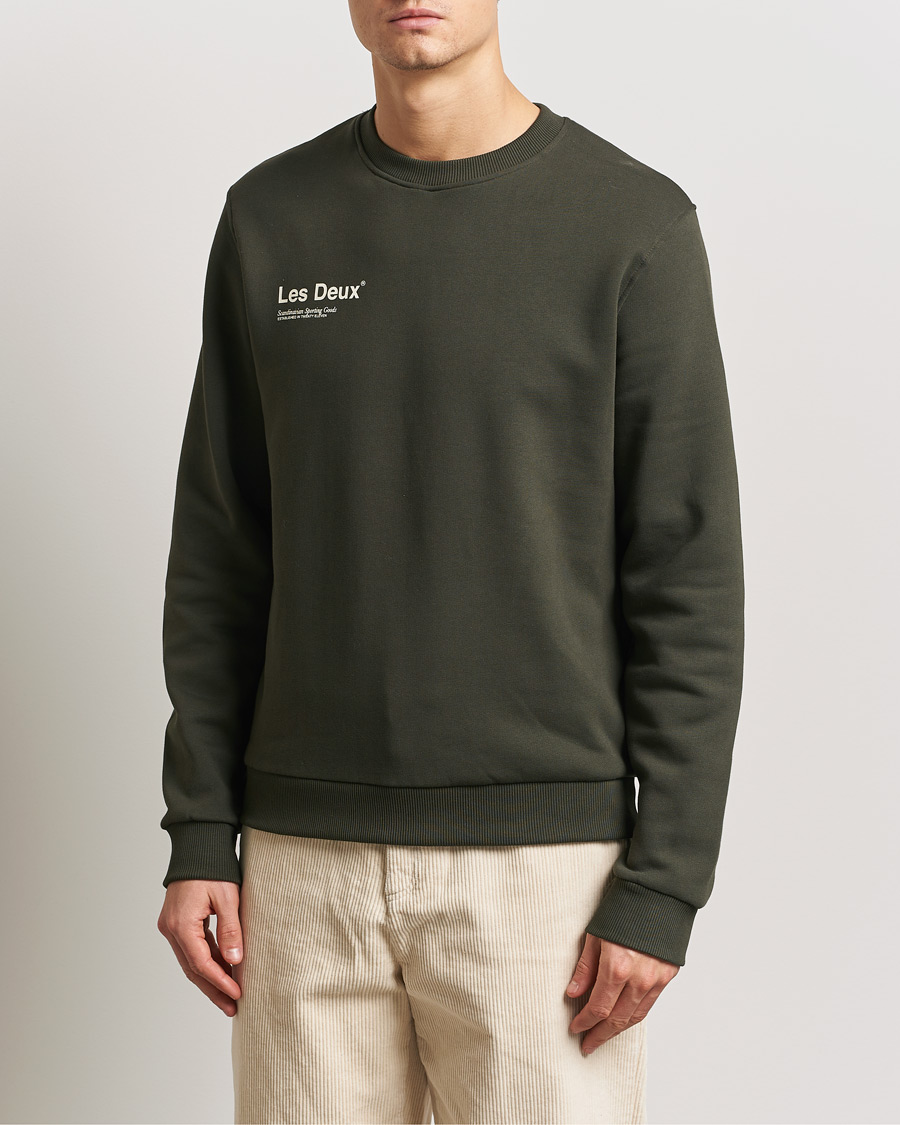 Les Deux Brody Printed Sweatshirt 2.0 Rosin