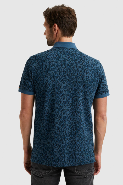 PME legend blauwe heren polo