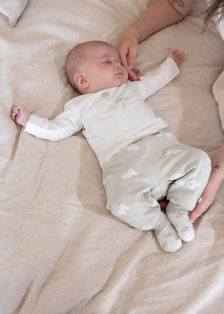 Feetje Feetje longsleeve - Elephant offwhite