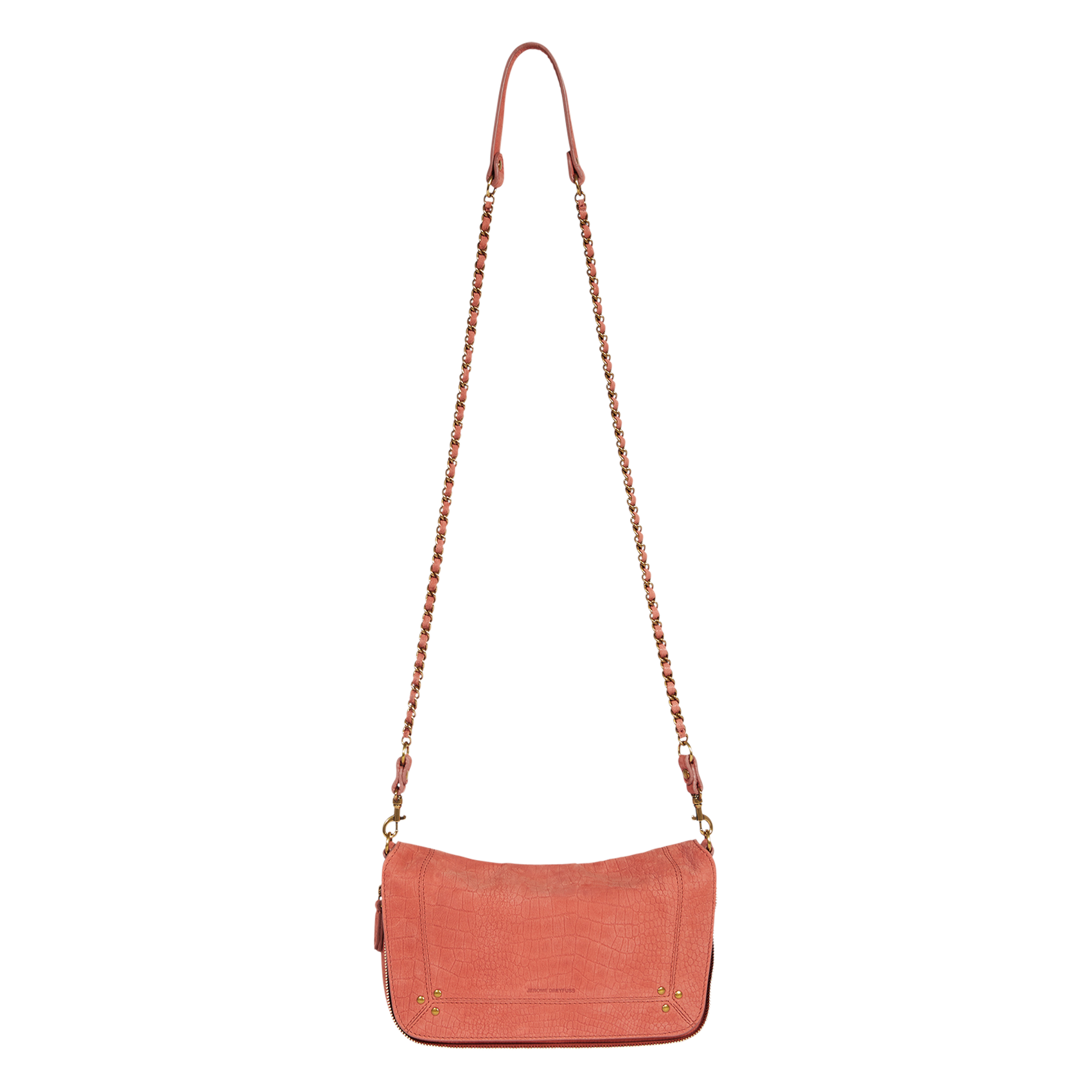 BOBI S - Sac bandoulière en cuir| Orange