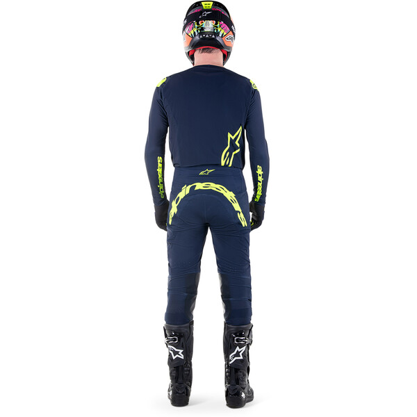 Alpinestars - Pantalon Supertech Bruin Navy / Jaune fluo