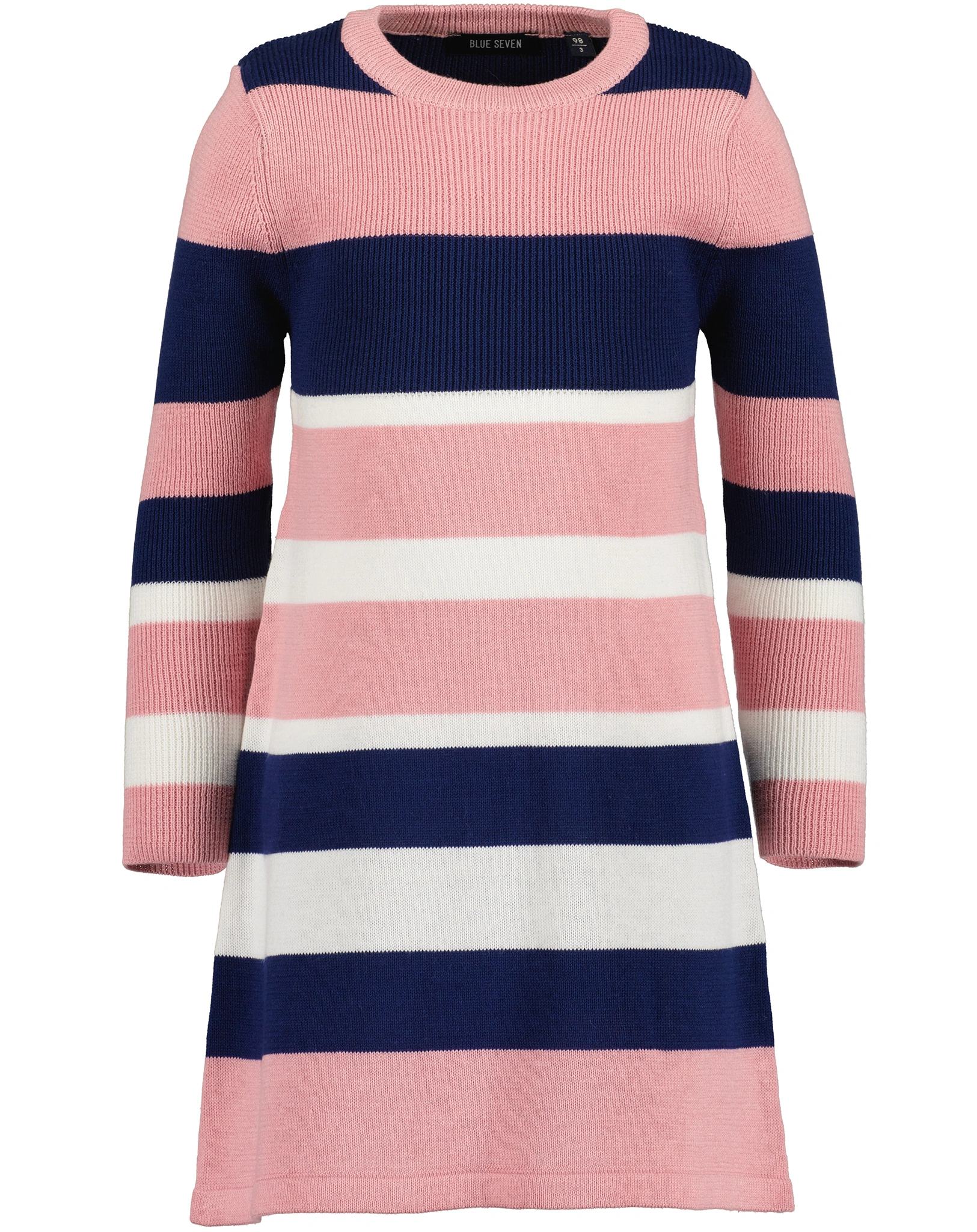 Strickkleid STRIPES in ultramarin