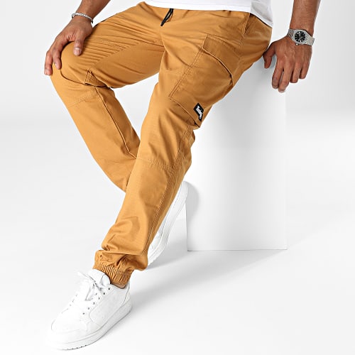 Pantalon Cargo Large A6JFH Camel