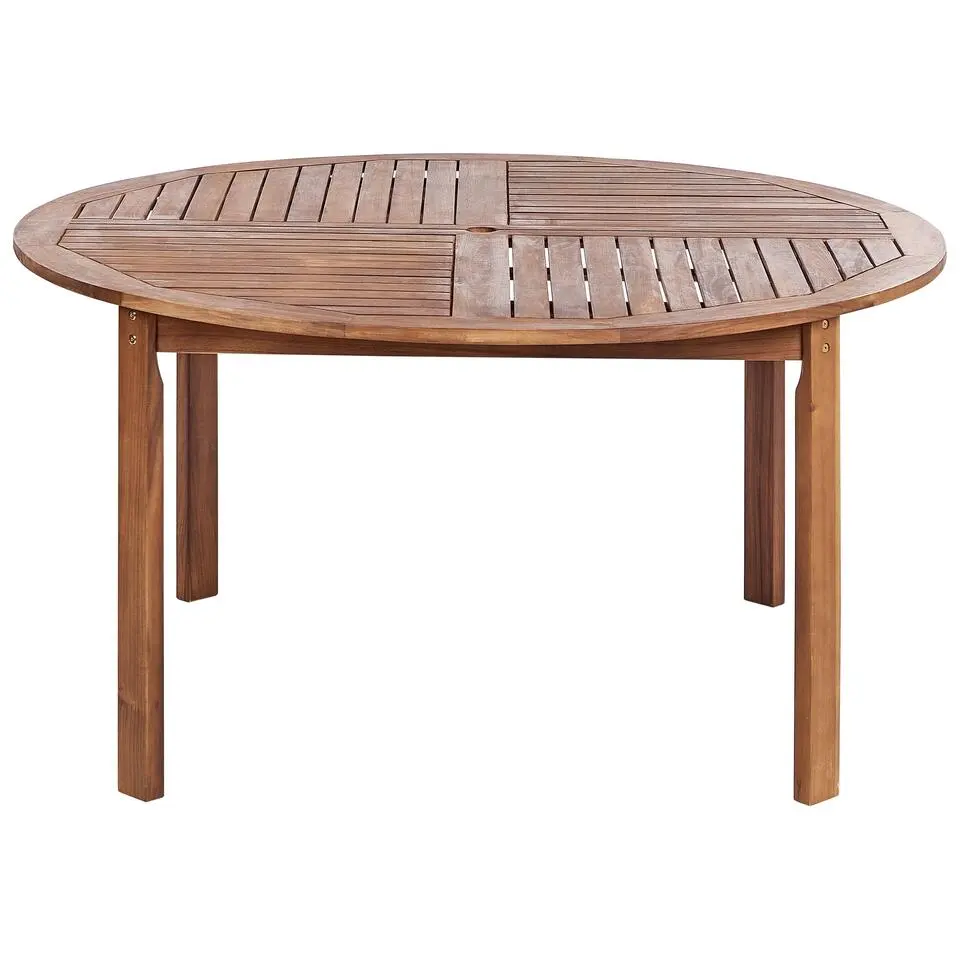 AGELLO/TOLVE - Tuinset voor 6 - Lichthout - Acaciahout