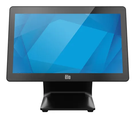EloPOS System - Med stander - alt-i-én Core i5 i5-1245UL / op til 4.4 GHz - RAM 16 GB - SSD 256 GB - NVMe - Intel Iris Xe Graphics - Gigabit Ethernet, Bluetooth 5.2, IEEE 802.11ax (Wi-Fi 6) - Win 10 IoT Enterprise 2021 LTSC - skærm: LED 15.6