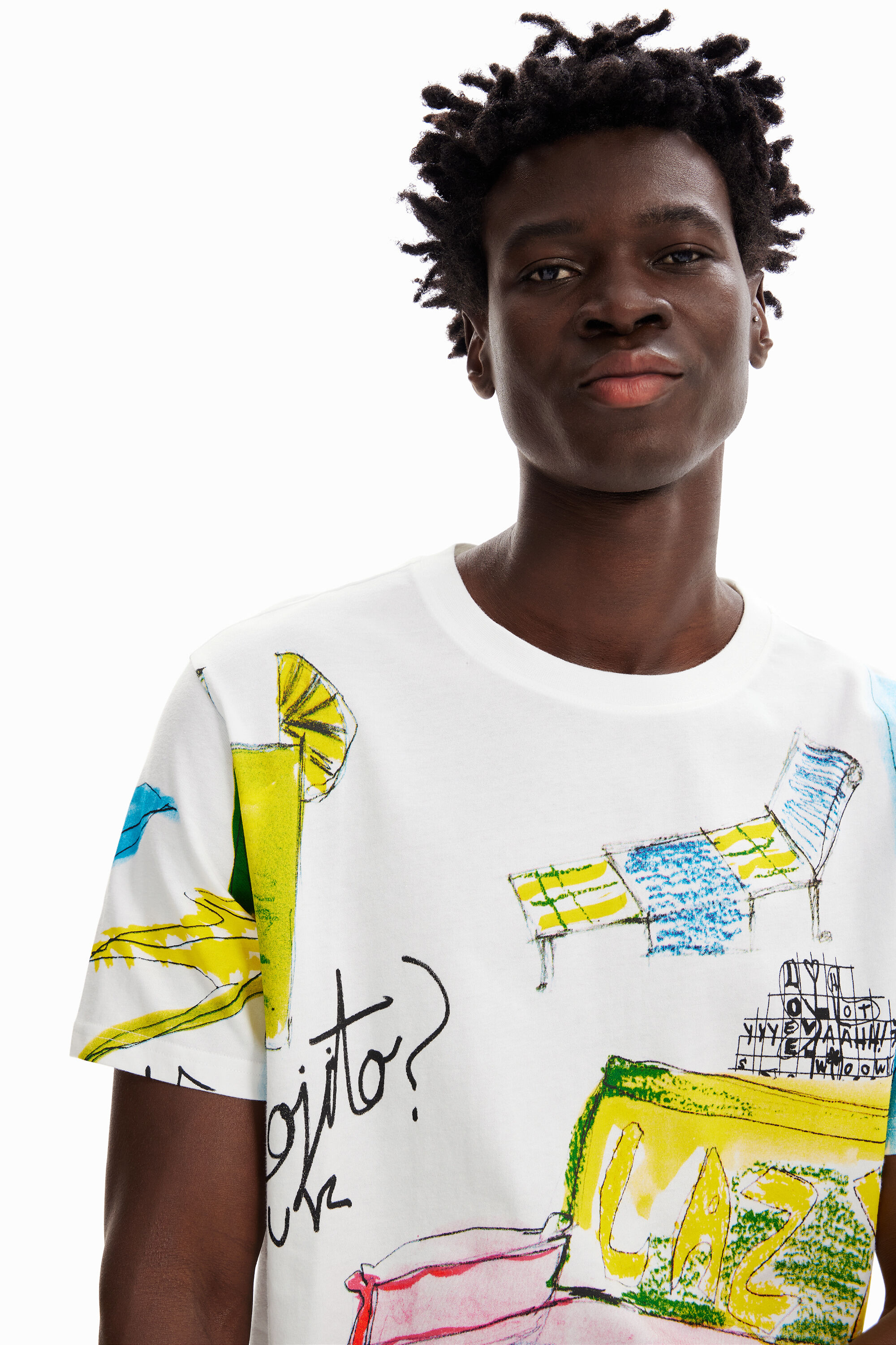 T-shirt manches courtes arty