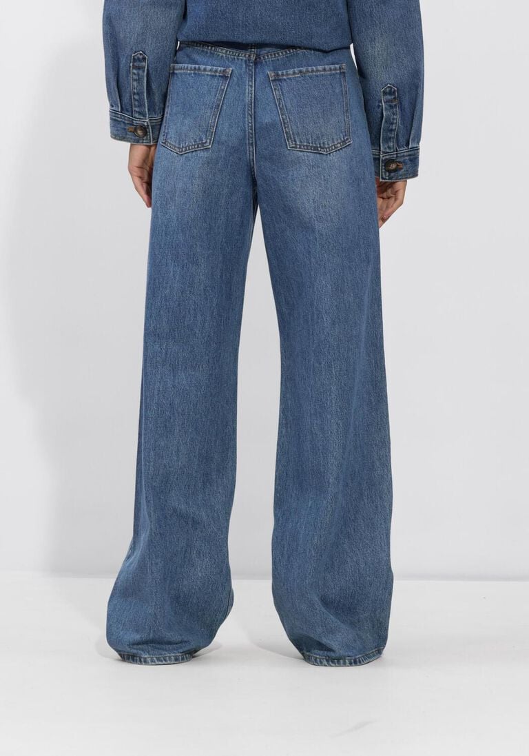 blauwe studio ar wide jeans aline denim