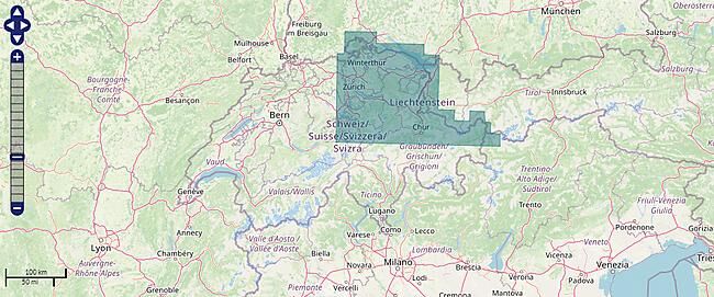 TWONAV - CARTOGRAPHIE TWONAV SUISSE TOPO ZONE 1/25000 eme