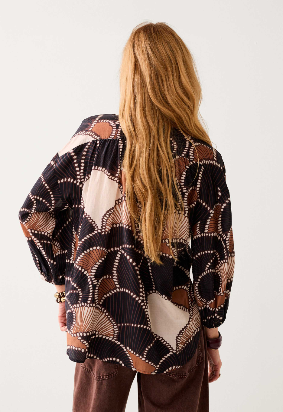 Summum All-over Print Blouse