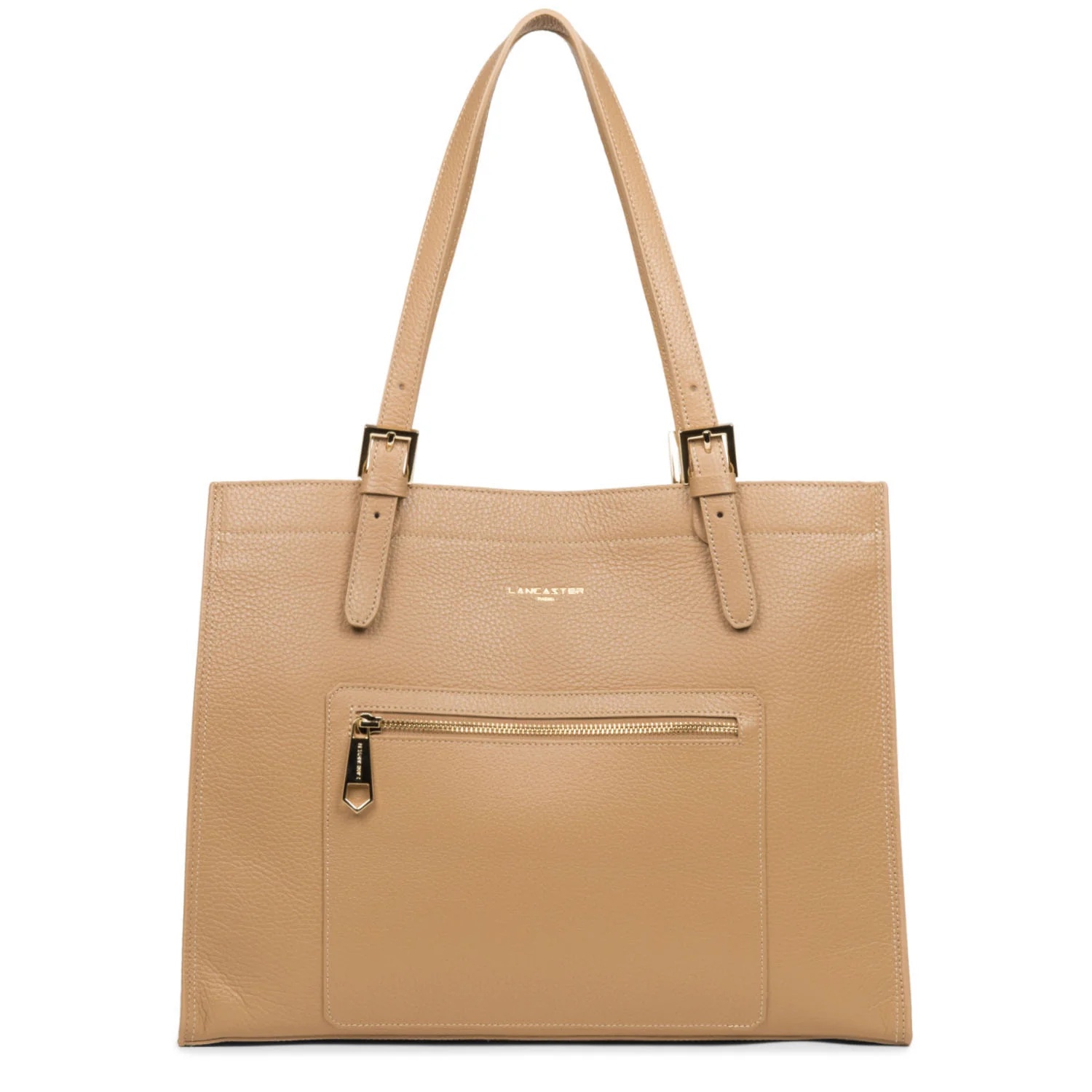 Foulonné Double-Grand sac cabas épaule