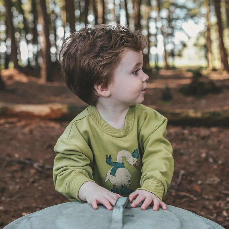 Your Wishes jongens sweater - Groen