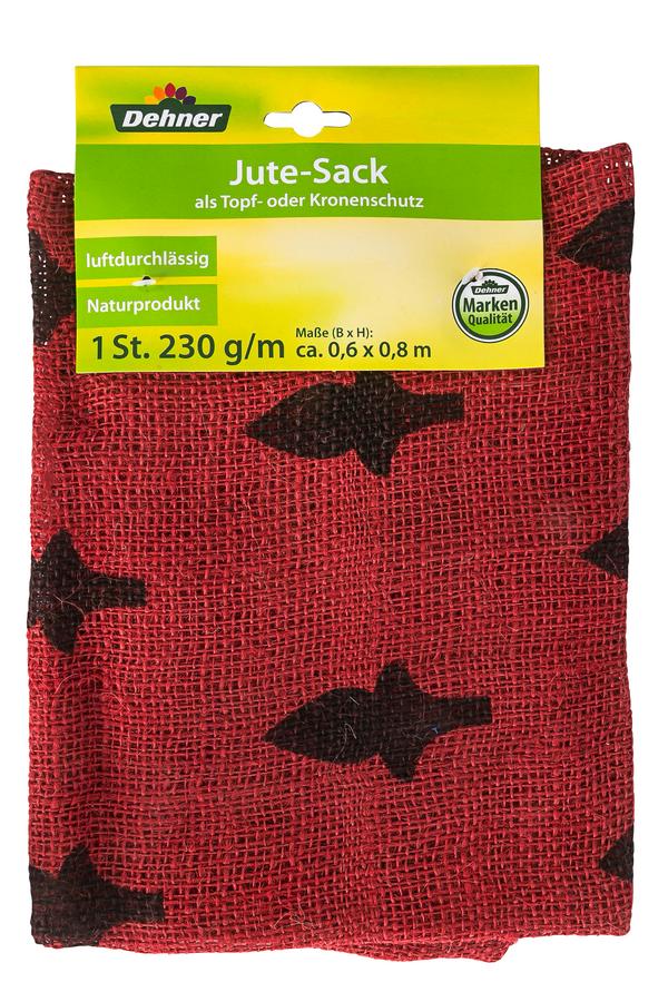 Dehner Winterschutz Jute-Sack mit Relief