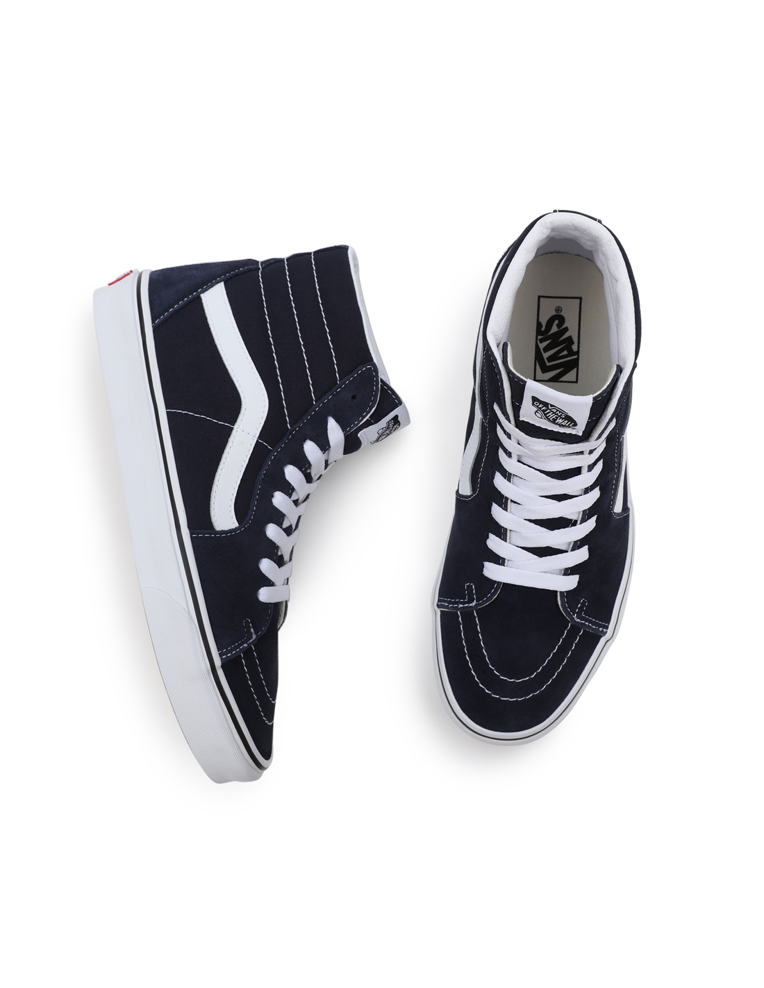 vans Sneakers montantes mixte sk8-hi daim bleu foncé