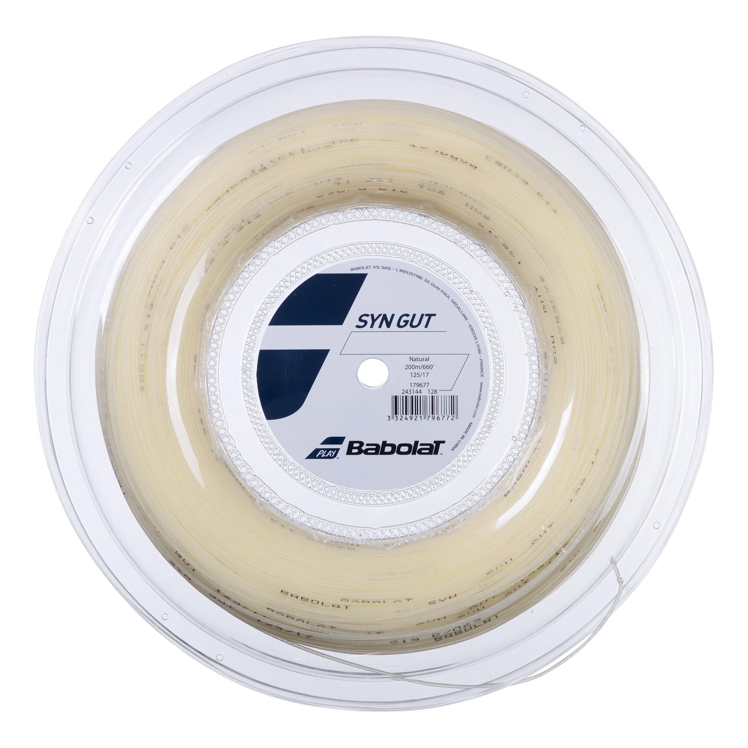 Babolat Syn Gut Bobine Cordage 200m - Écru