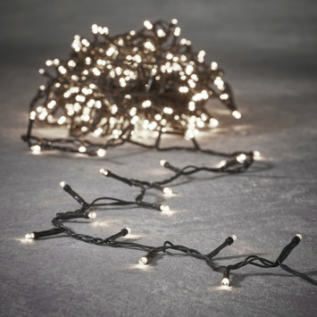 Luca Lightning snoerverlichting klassiek wit LED verlichting 1,8 m op batterij
