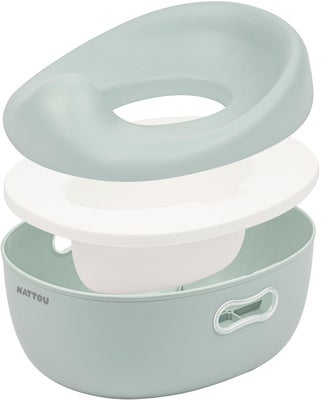 Nattou 3-in-1 Potte, Sage Green