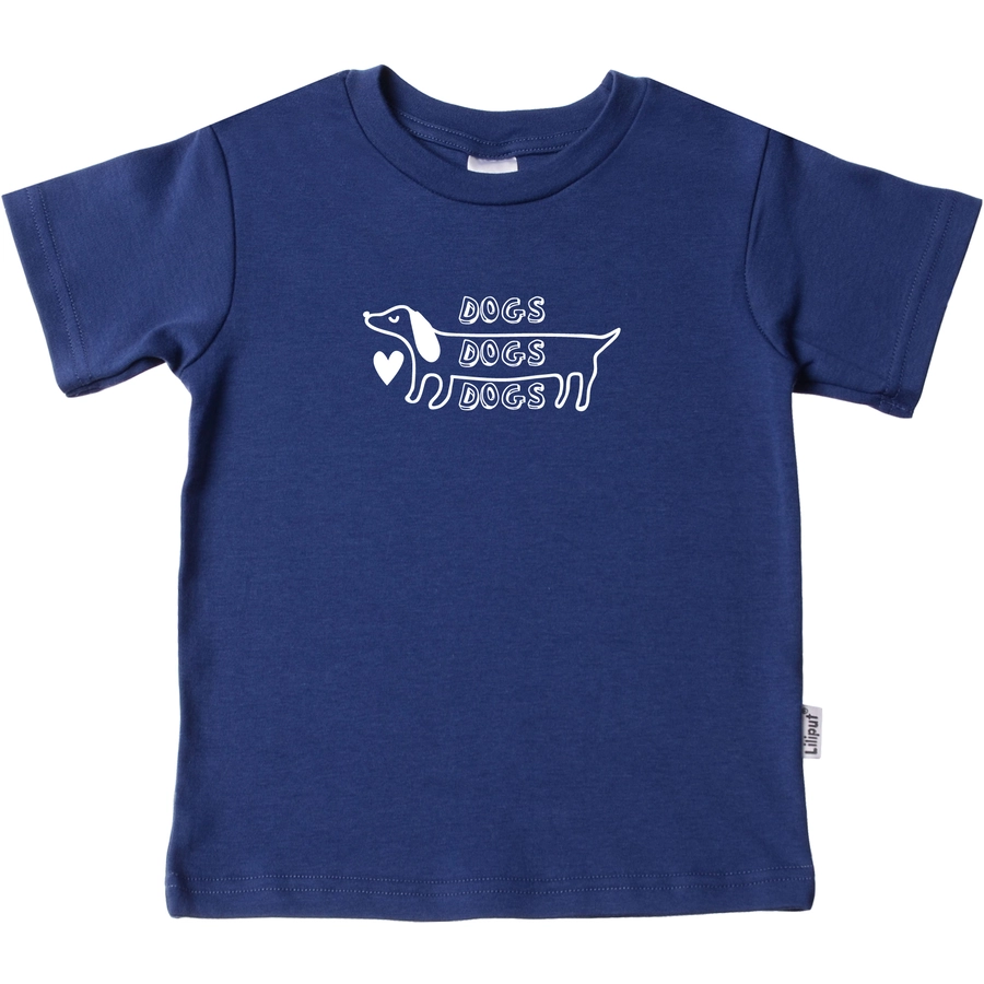 Liliput T-Shirt im 2er Pack Dackel hellblau-dunkelblau