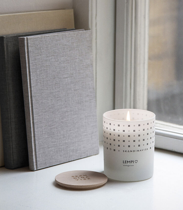 Skandinavisk LEMPI Scented Candle w Lid 200g