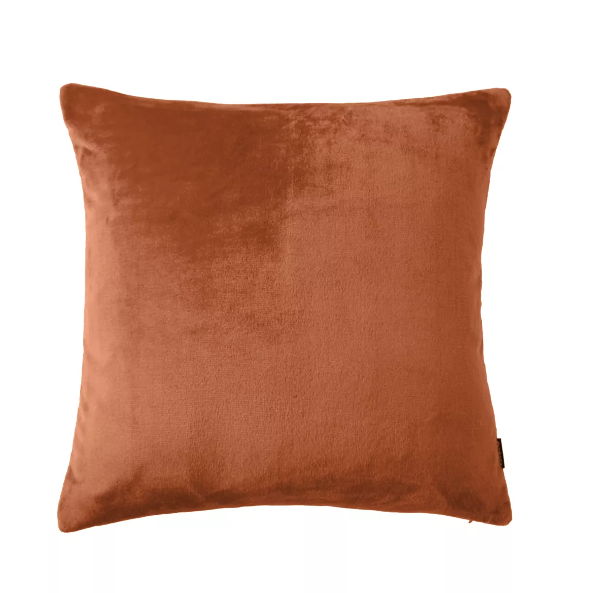Housse de coussin carrée flanelle (60 x 60 cm) Didou Cuivre