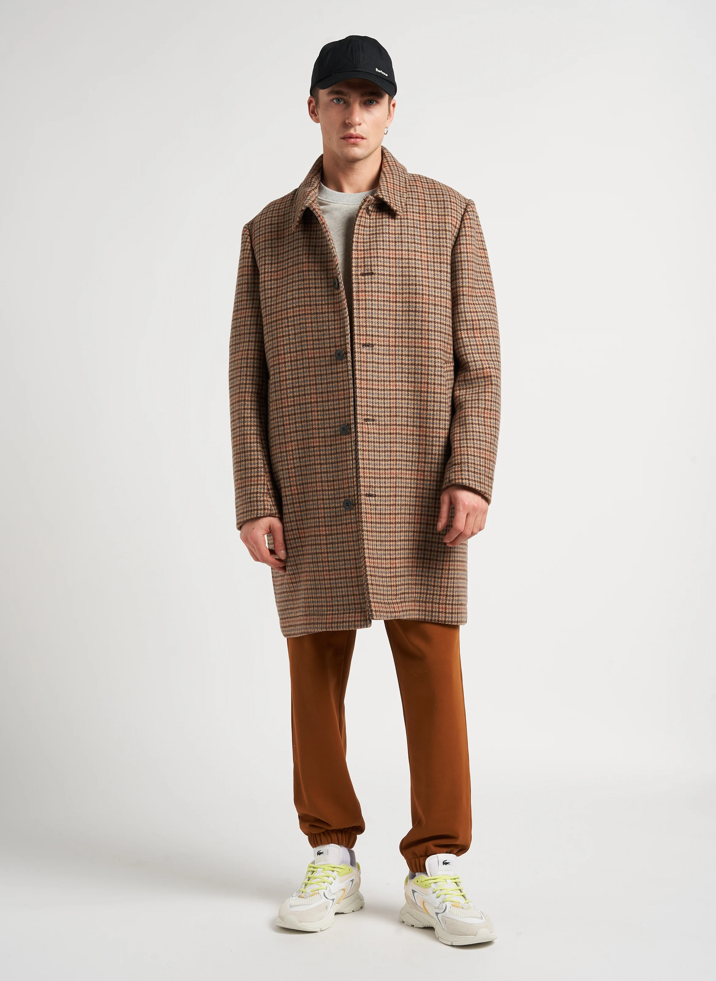ARCHIVE - Manteau col classique en laine mélangée| Bleu