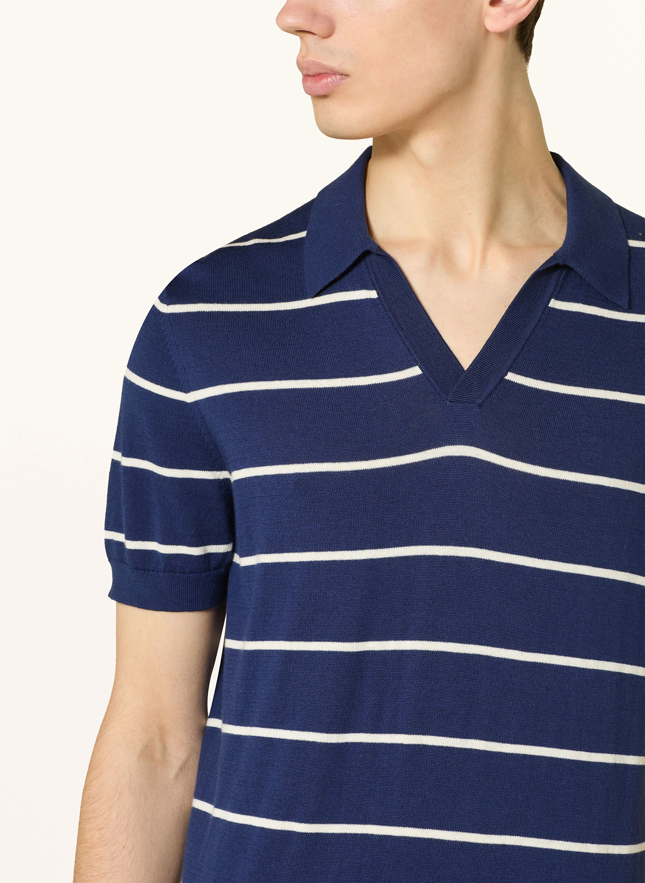 windsor. Strick-Poloshirt CASHMILO