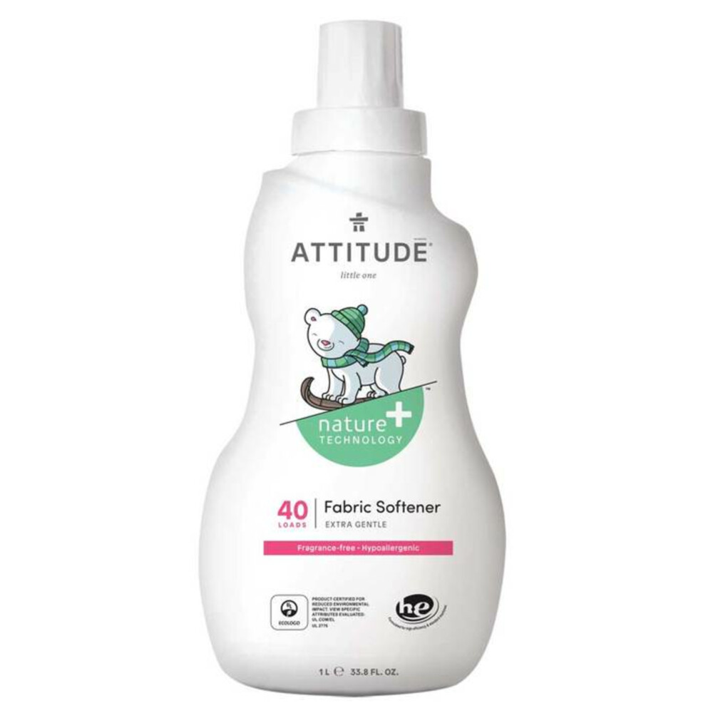 Attitude Little Ones Wasverzachter Parfumvrij 40 Wasbeurten1 liter