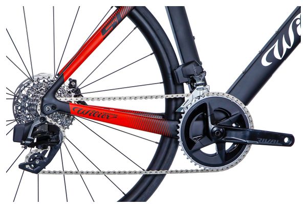 Vélo de Route Wilier Triestina Cento10 SL Sram Rival eTap AXS 12V 700 mm Noir Rouge 2024