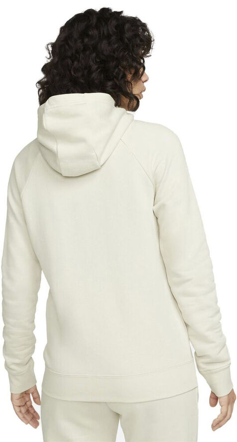 Nike Sportswear Essential Fleece hættetrøje Hvid