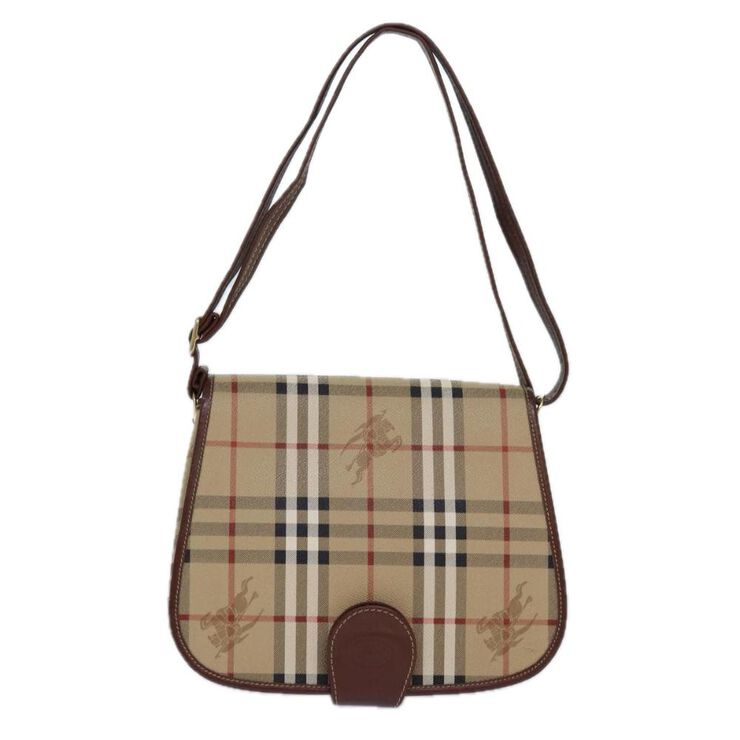 Burberry Vintage Burberry Shoulder Bag Beige