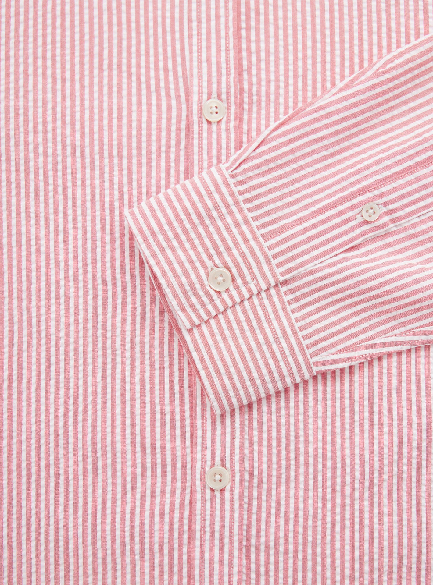 Chemise College Seersucker Colorado Rayée
