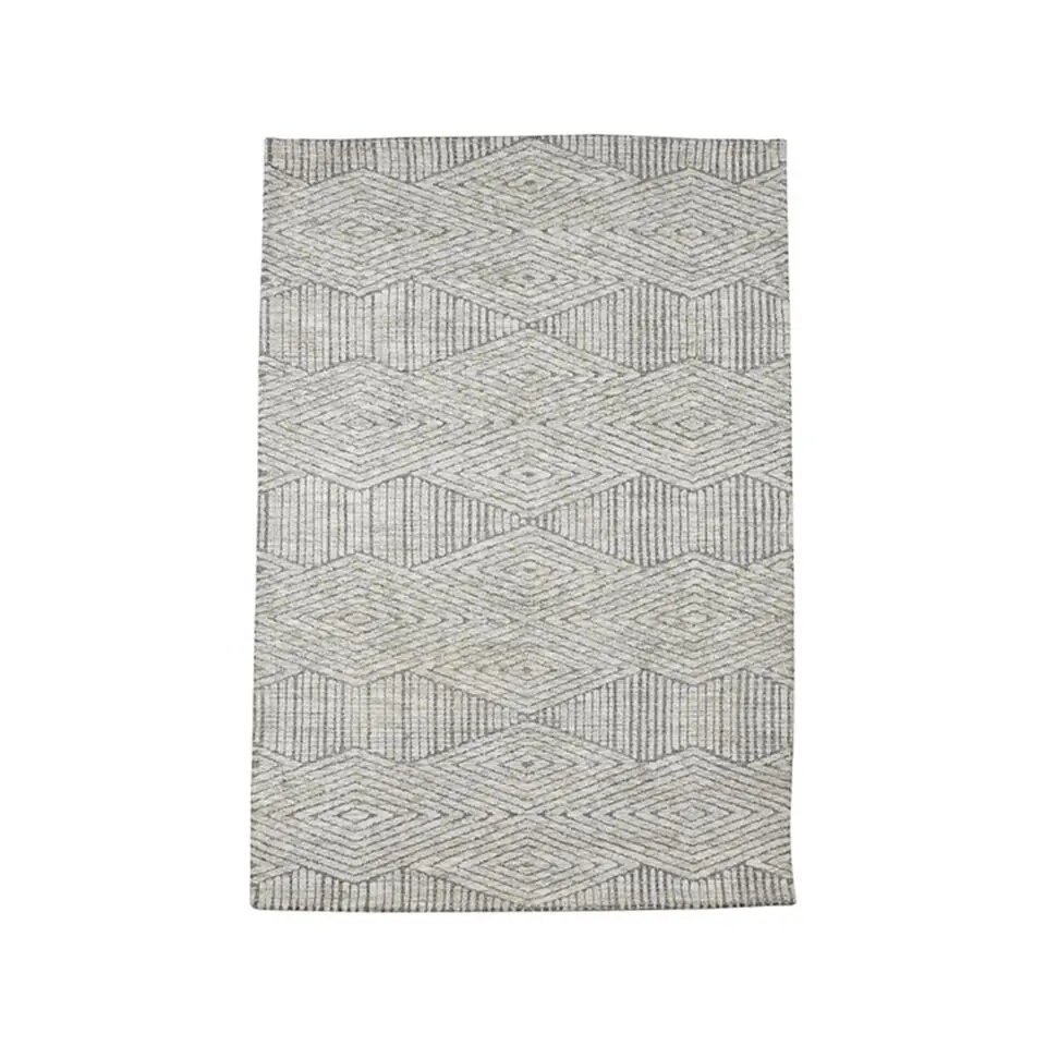 LABEL51 Vloerkleden Cosy - Grijs - Synthetisch - 160x230cm
