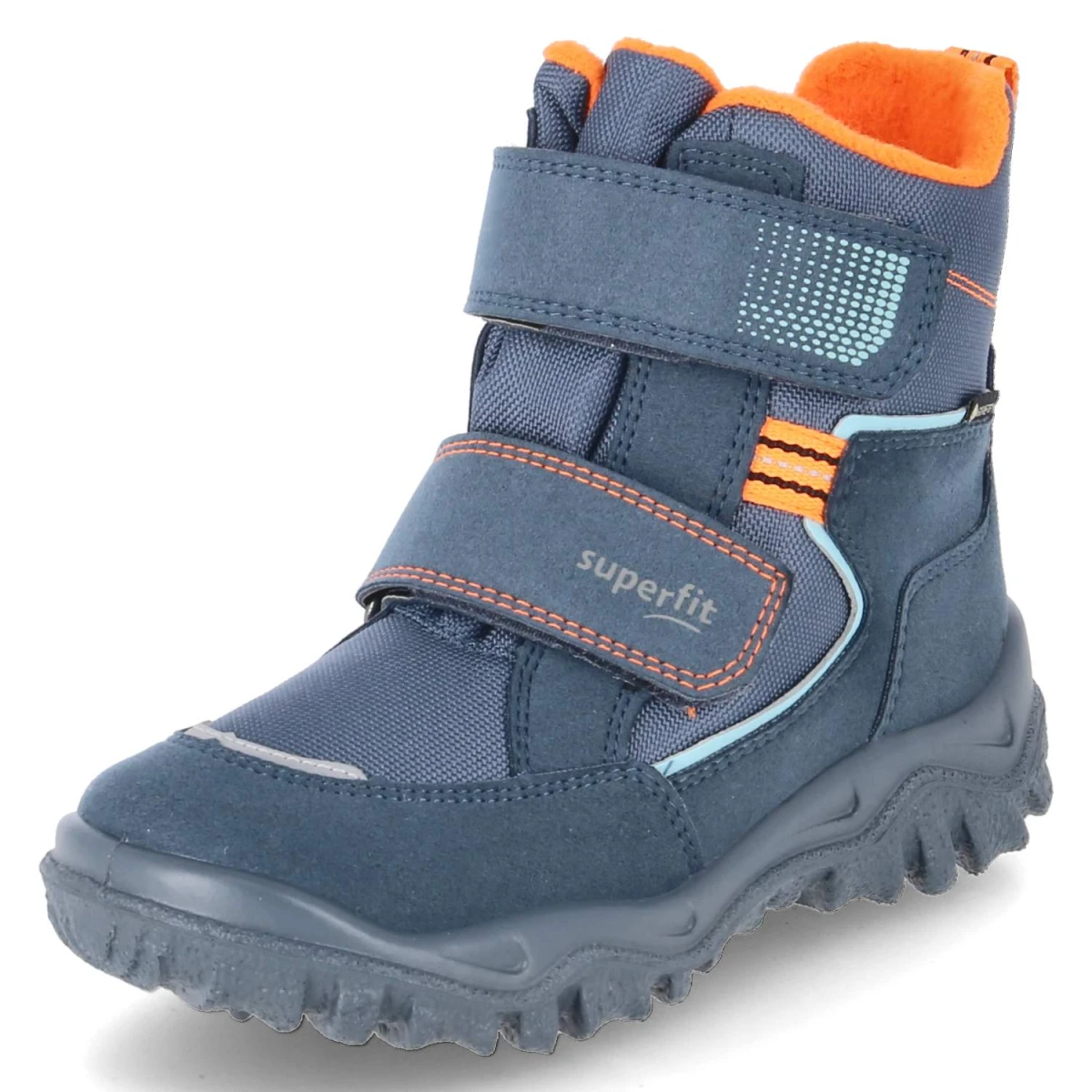 SuperfitSnowboots HUSKY - blau/orange
