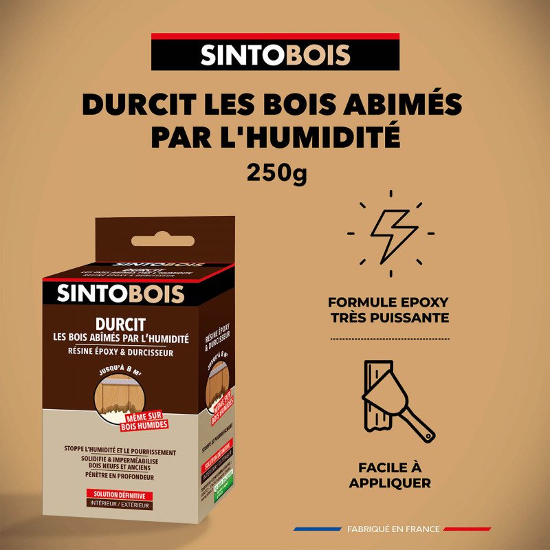 Durcisseur bois abîmé 250g