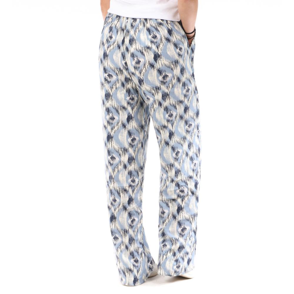 Only Pantalon Bleu Femme Only Nova Life Palazzo