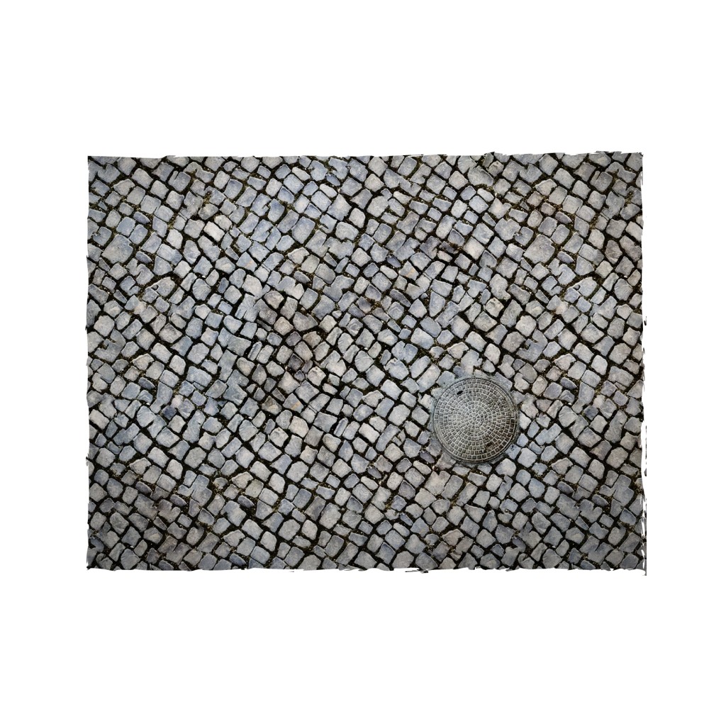Terrain Mat Mousepad - Cobblestone - 90x90