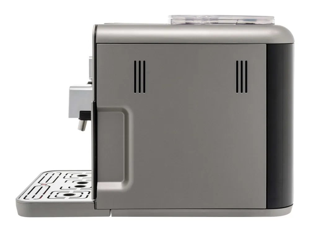 Gaggia Brera RI9305 - Automatisk kaffemaskine med mælkeskummer - 15 bar - sort/ sølv