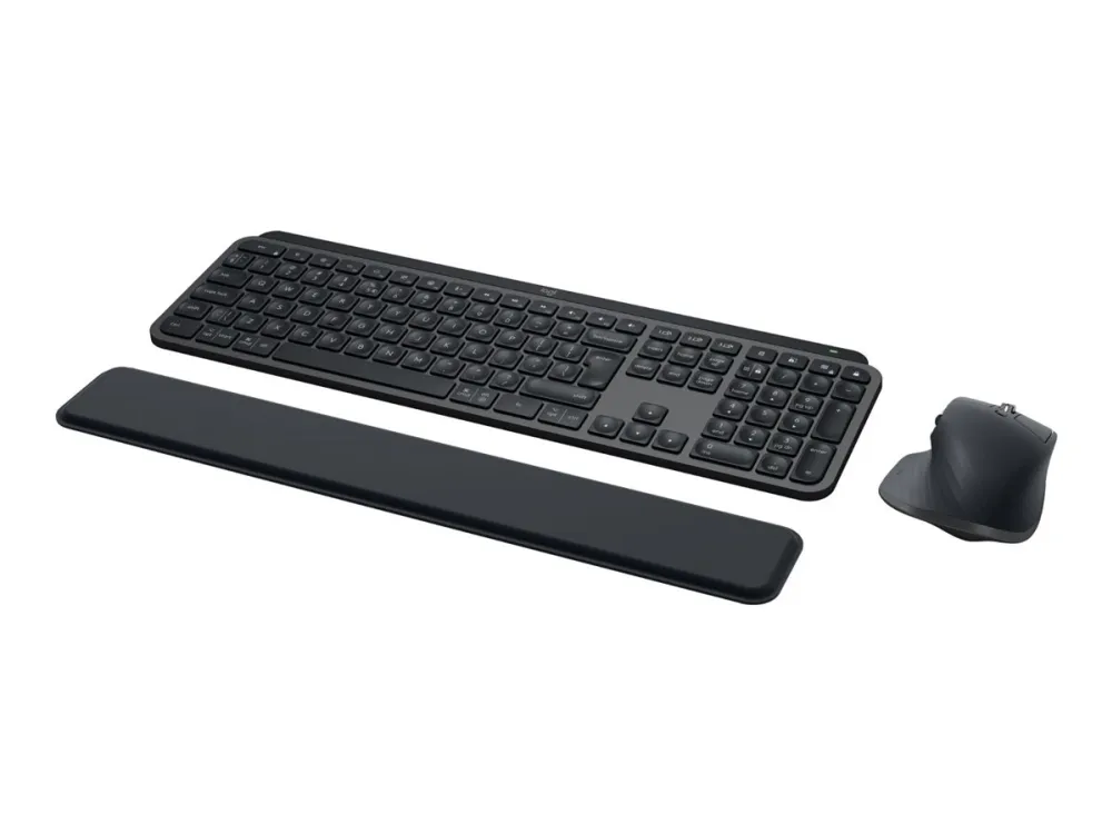 Logitech® | MX Keys S Combo  - Tastatur og mus-sæt - bagbelyst - trådløs - Bluetooth LE - QWERTY - Nordisk layout - Graphite