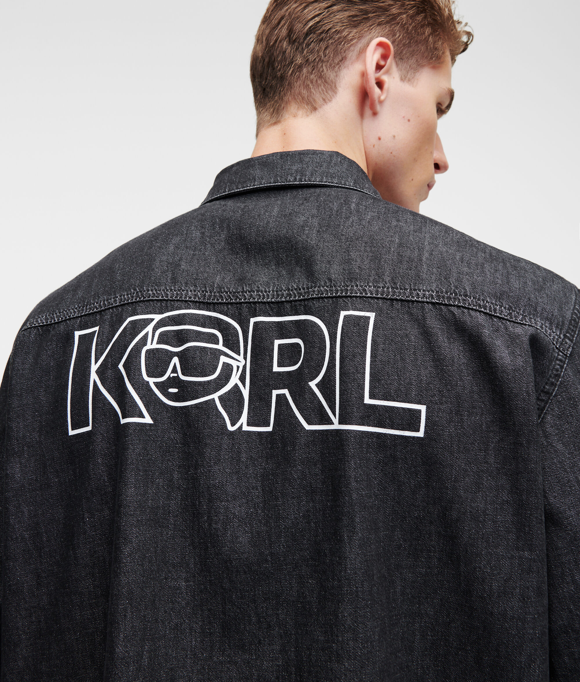 CHEMISE EN JEAN KARL IKONIK