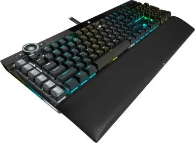 CORSAIR | K100 RGB - tastatur - bagbelyst - USB - Nordisk - tastaturkontakt: CORSAIR OPX RGB